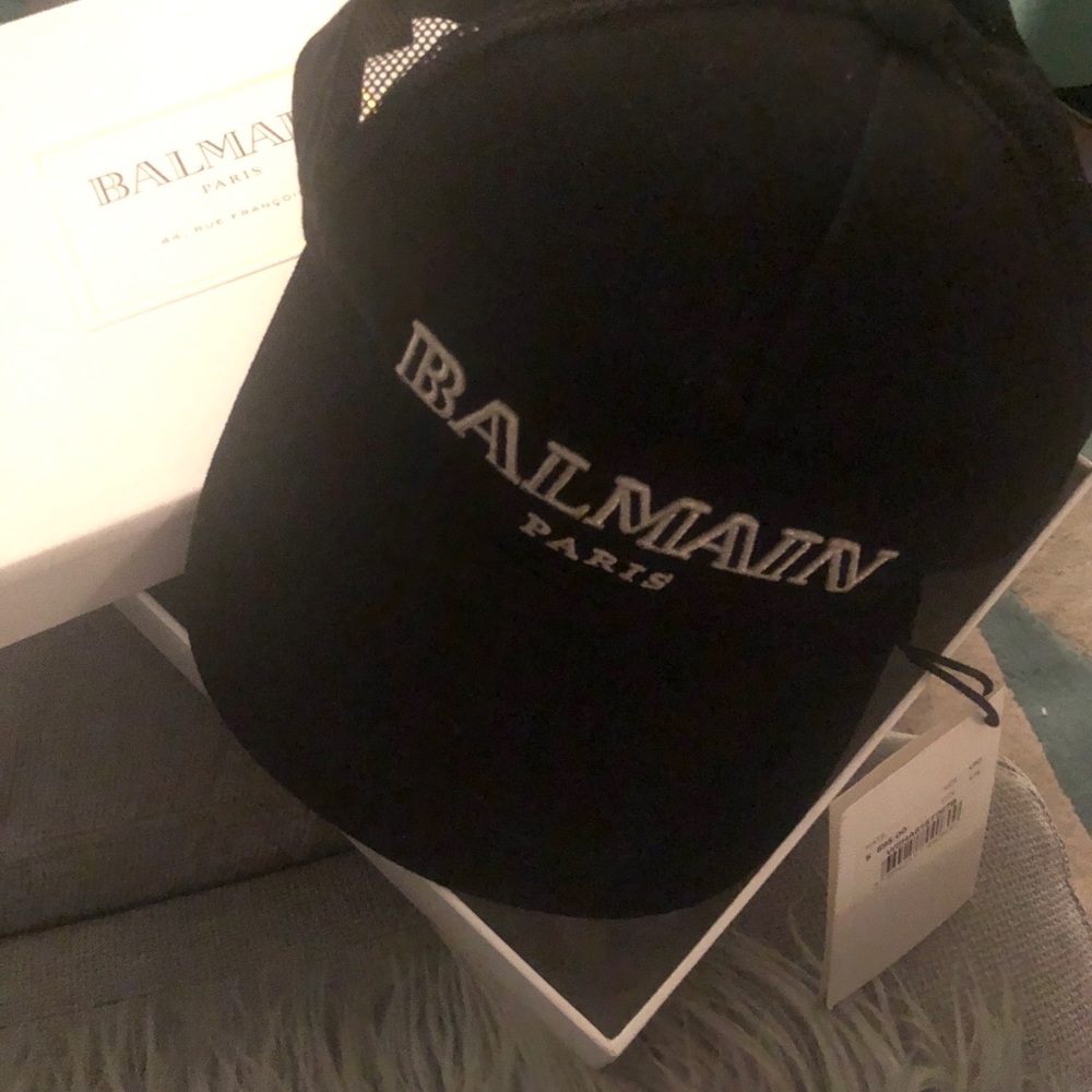 Balmain baseball cap hat brand new with ta…